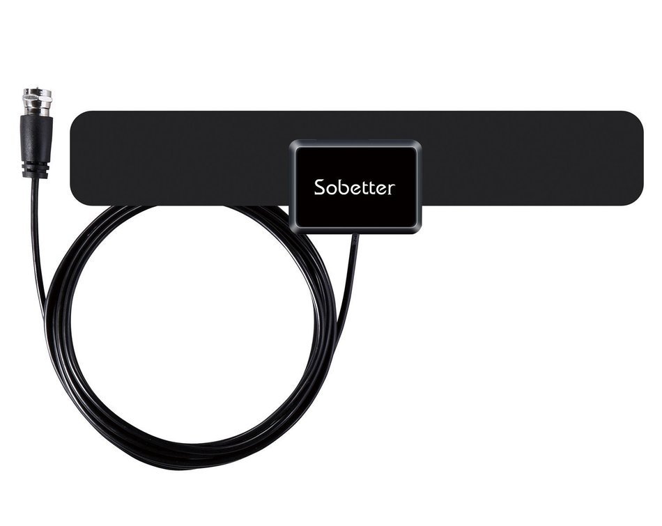 Sobetter LYSB01F7327EG-ELECTRNCS 50 Mile Range Amplifier Digital HDTV Antenna Indoor - 9.8-Feet (117.6 in) N7
