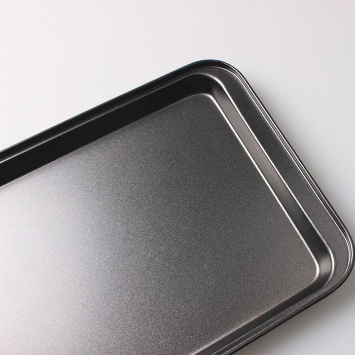 Lautechco 13 Inch Large Rectangular Baking Pan ,Oven Chassis Cookie Baking Dish (Gold) N6