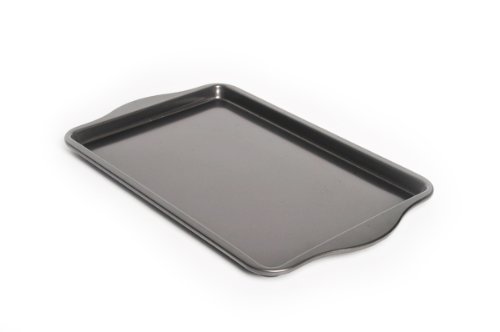 Chloe's Kitchen 201-224 Non-Stick Cookie Sheet, 17-Inch, Dark Grey