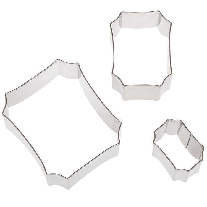 Ateco 5264 3-Piece Cutters, Butterfly N2