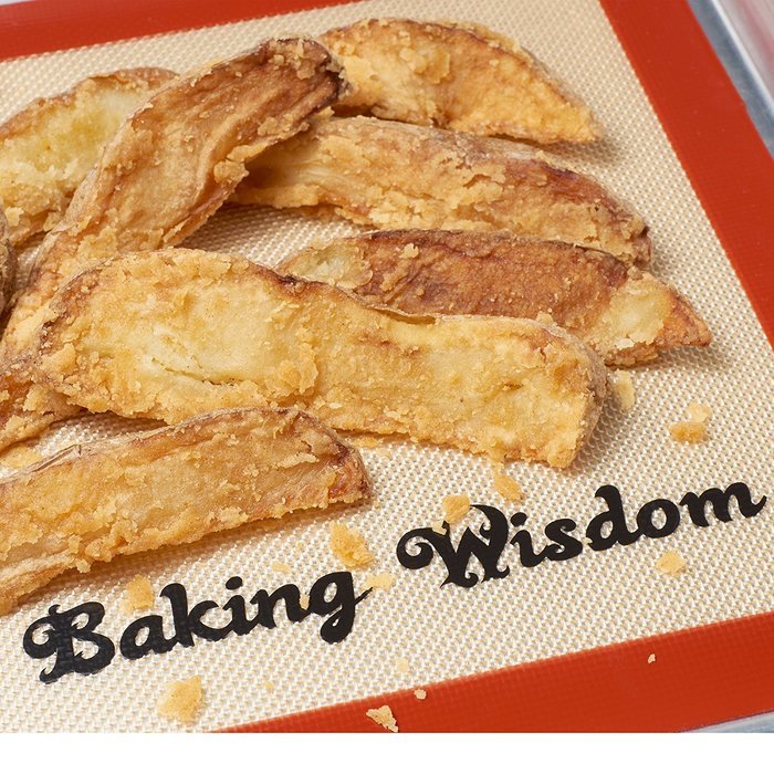 Baking Silicone Mat Set of 2 Non-stick Sheets Highly Durable Anti Slip Heat Resistant N4