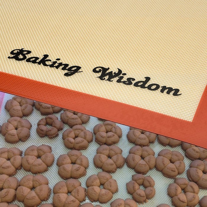 Baking Silicone Mat Set of 2 Non-stick Sheets Highly Durable Anti Slip Heat Resistant N8