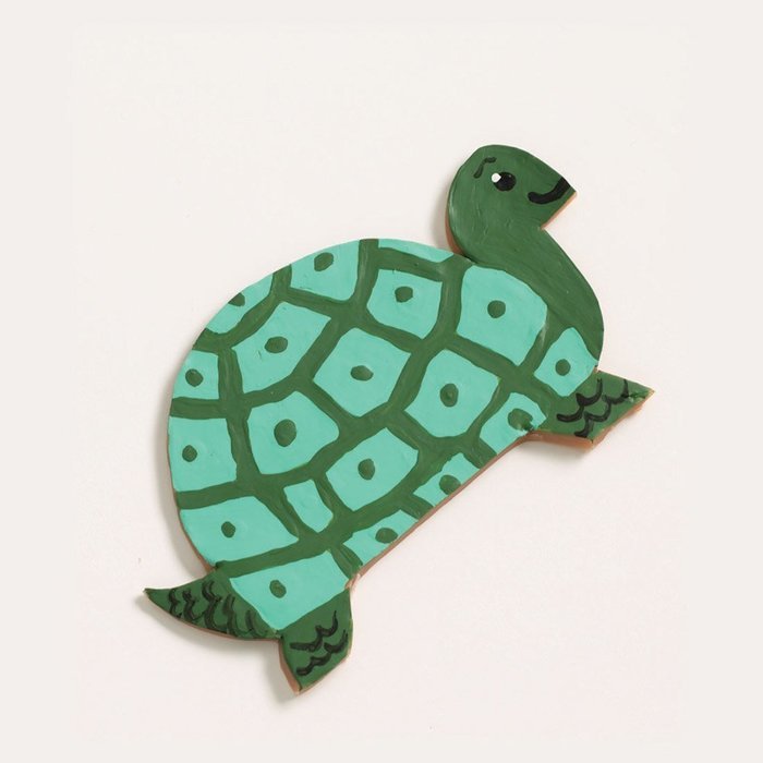 Turtle Cookie and Fondant Cutter - Ann Clark - 5.3 Inches - US Tin Plated Steel N2
