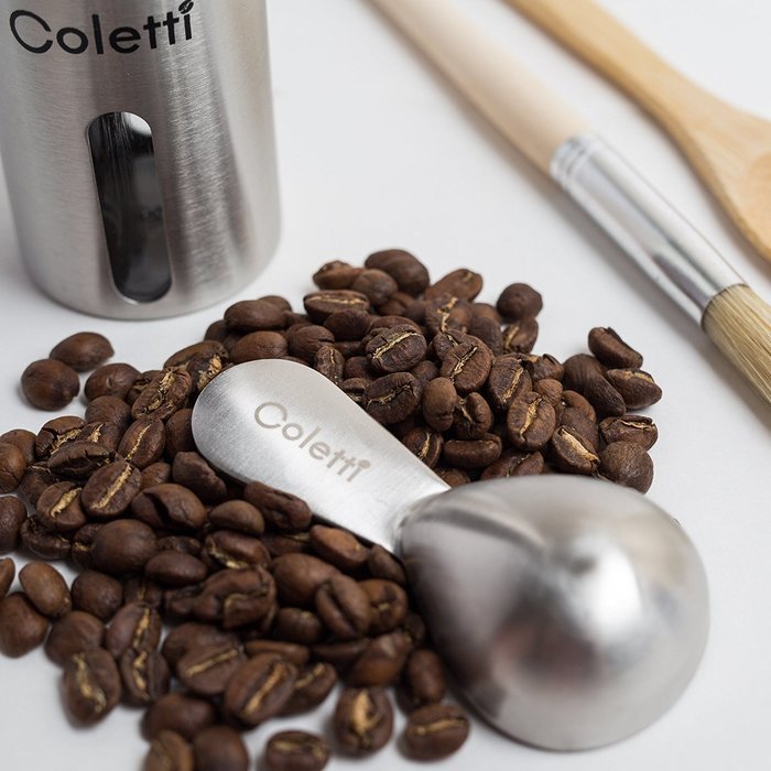 Coletti COL101 Pour Over Kettle Set - 1L Stainless Steel Kettle with Thermometer N5