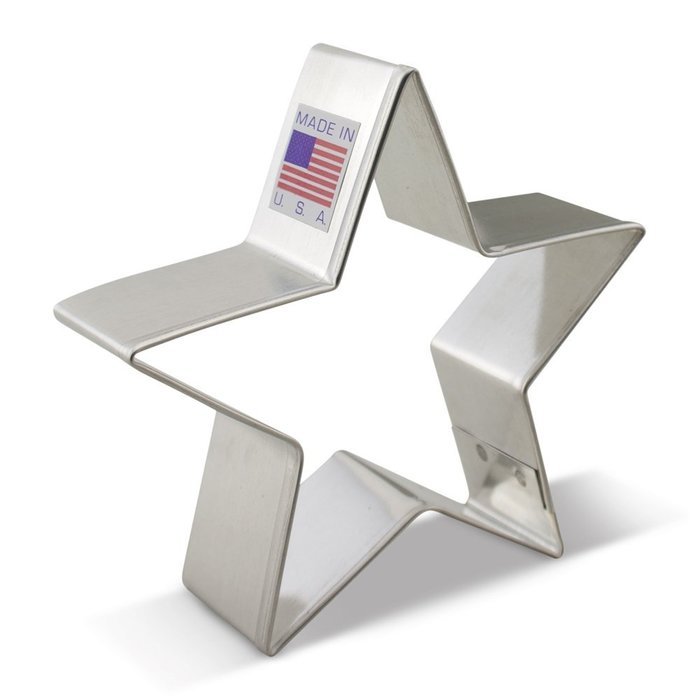 Republican Cookie Cutter Set - 3 Piece - Donald Trump, GOP Elephant and Star - Ann Clark - Tin Plated Steel N2