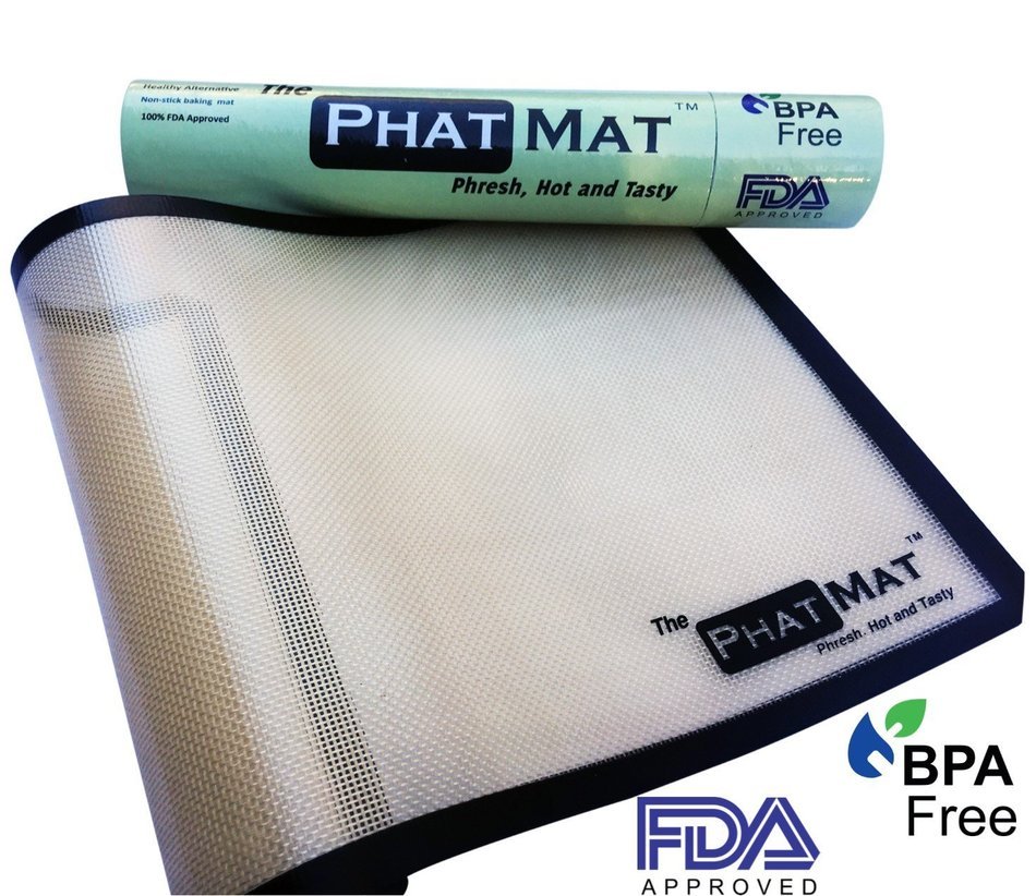 Grill Mesh - The PhatMat Griller- Half Sheet Mat, Non-stick BBQ Grill Mat N13
