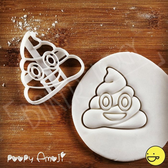 Poopy Emoji Cookie Cutter