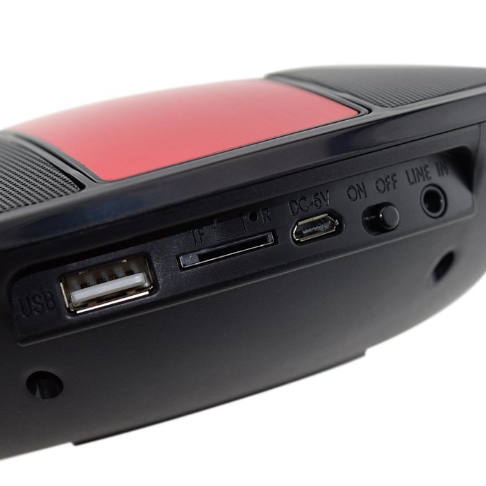 ChiTronic SARDiNE Airship SDY-021 HiFi Bluetooth Stereo Audio Speaker Music Player with FM Radio + Alarm Clock... N6