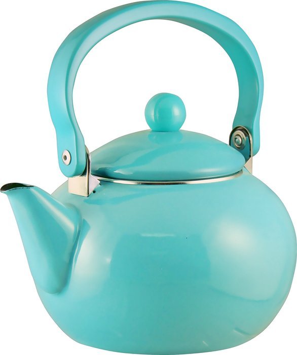 Calypso Basics, 2 Quart Teakettle, Turquoise