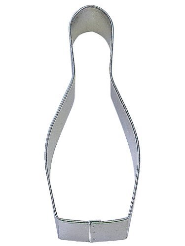 R&M Bowling Pin 5" Cookie Cutter in Durable, Economical, Tinplated Steel