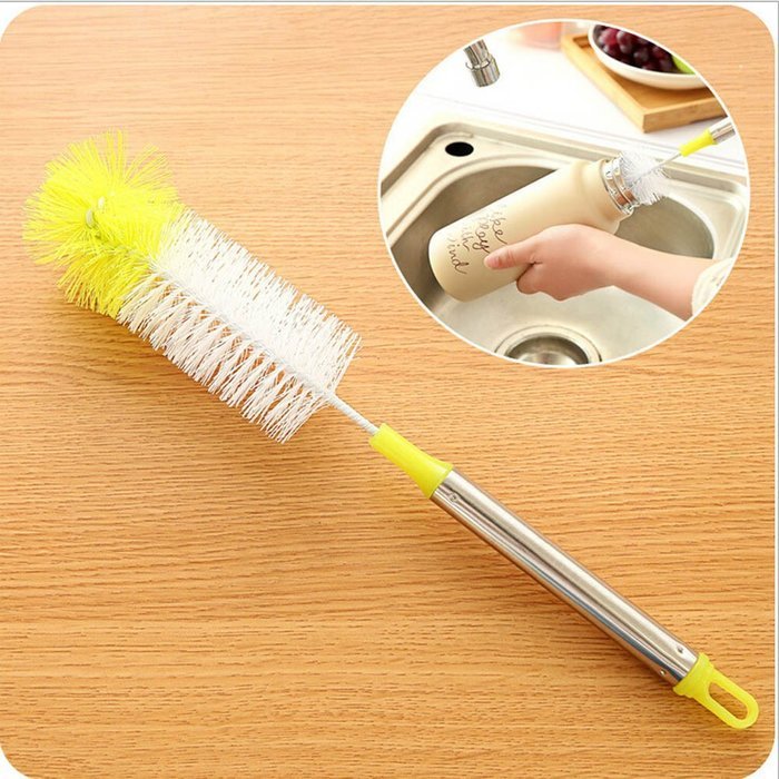 Gaosaili Bottle Brush Flexible Long-handle Brush Color Random N2