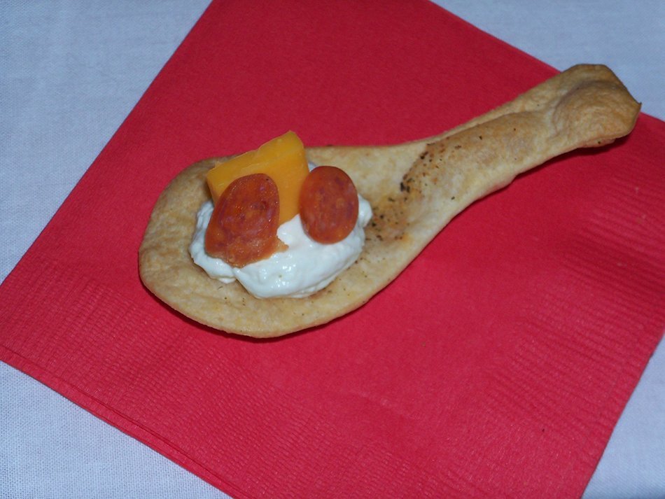 Edible Spoon Cookie & Appetizer Cutter-Create your own BigBite Edible Spoons-2.5X5 Copper Appetizer or Cookie... N2