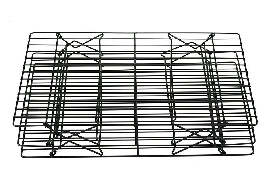 Excelity 3-Tier Nonstick Cooling Rack, Stackable & Easy to Storage N4
