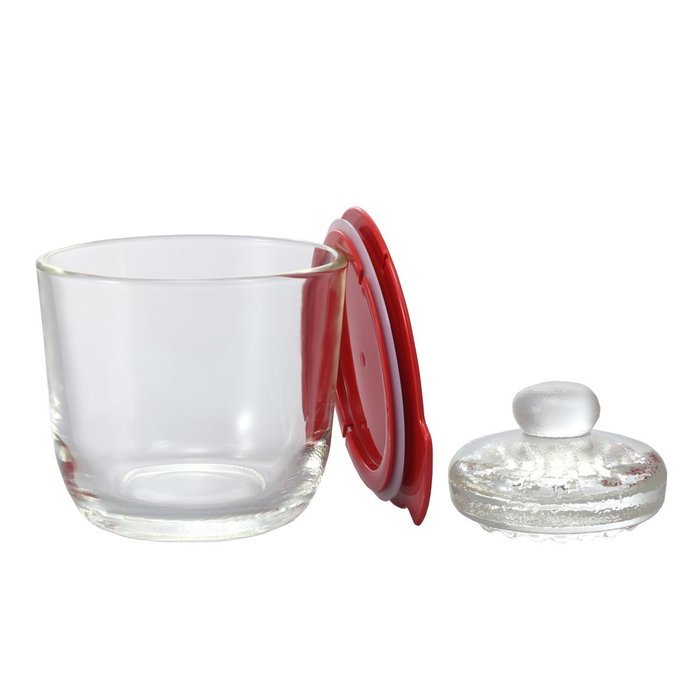 Hario Glass Pickles Maker, Small, Red