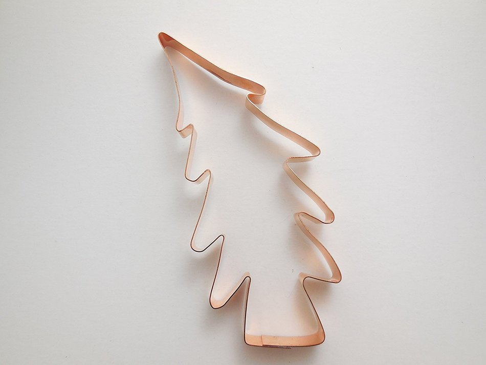 Extra Large Primitive Christmas Tree Cookie Cutter N3