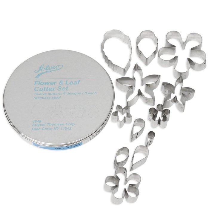 Ateco 5-Piece Stainless Steel Snowflake Cutter Set N2