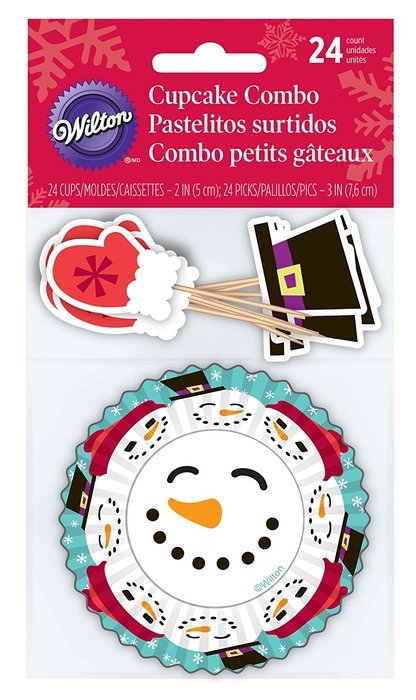 Wilton 415-1818 24-Pack Merry and Sweet Combo