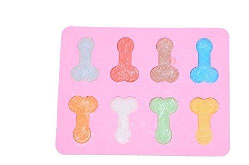 Run Wacky Fun Second Ice Ice Box ,Shape Silicone Mold for Homemade Soap, Cake, Cupcake, Bread, Muffin, Pudding... N4