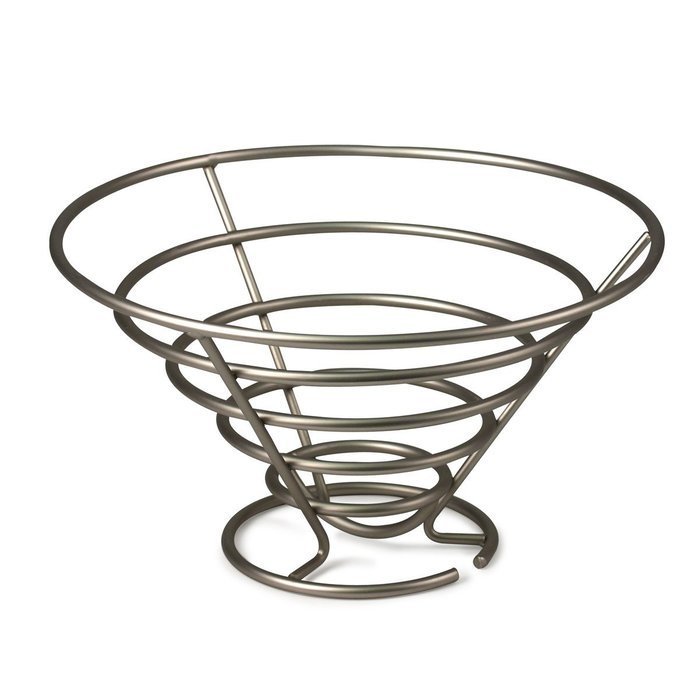 Spectrum Diversified Euro Fruit Bowl, Satin Nickel