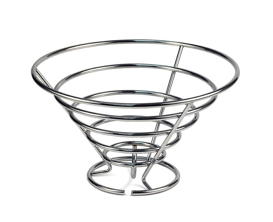 Spectrum Diversified Euro Fruit Bowl, Satin Nickel N2