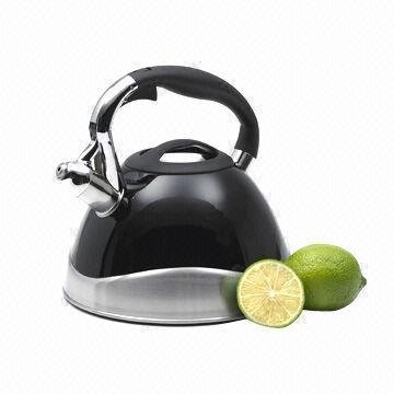 Crescendo 3.1 Qt Powder Coated Black Tea Kettle