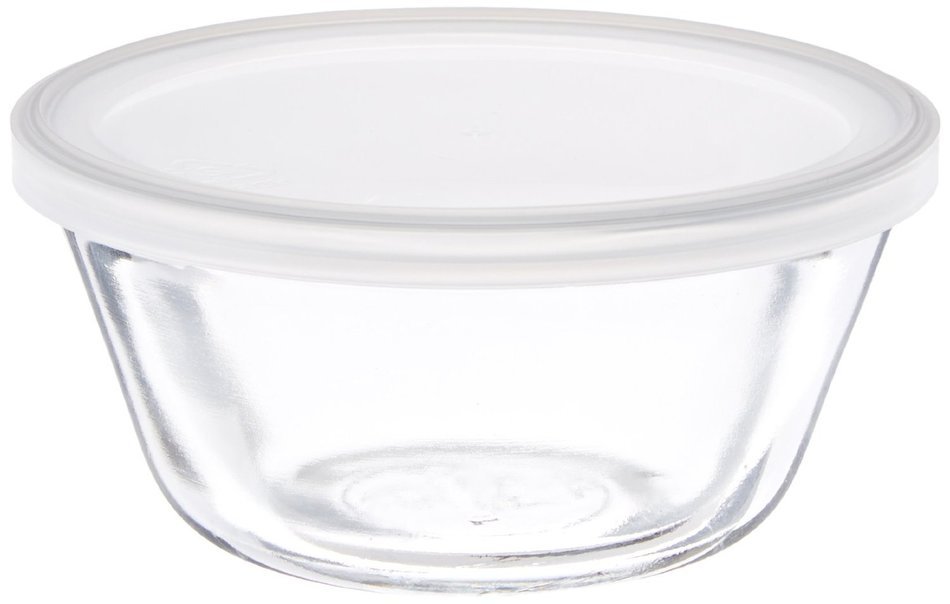 Anchor Hocking 80381L11 Set of 4 Custard Cups with 4 Lids, 6 ounces N2
