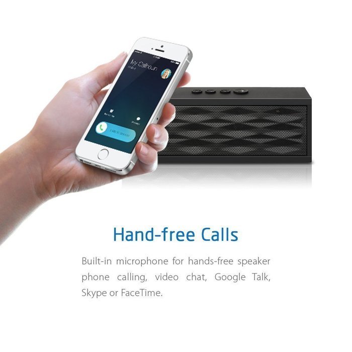 PowerLead Pspe P001 Bluetooth Speaker with Dual Drivers, Touch-Sensitive Controls, and Stereo Bass sound for Cell... N11