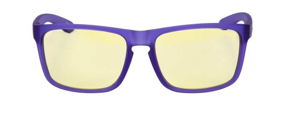 Gunnar Optiks INT-00101 Intercept Full Rim Advanced Video Gaming Glasses with Amber Lens Tint, Onyx Frame Finish N5