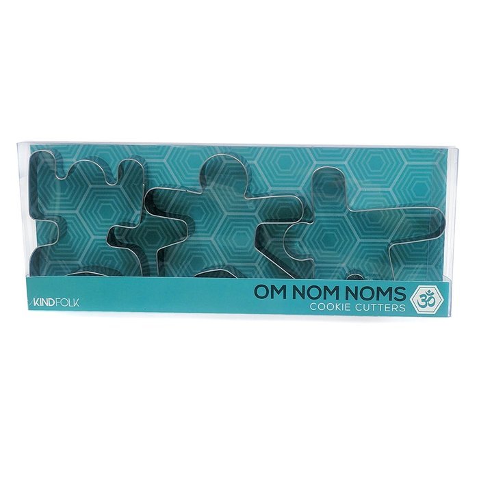Yoga Pose Cookie Cutters Gift Set Om Nom Noms N2