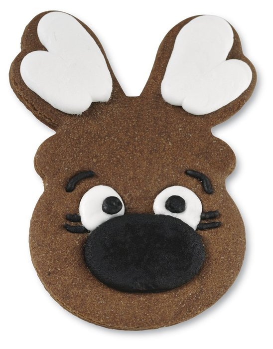 Wilton 2304-3400 10-Piece Christmas Make-a-Face Cookie Cutter Set N3