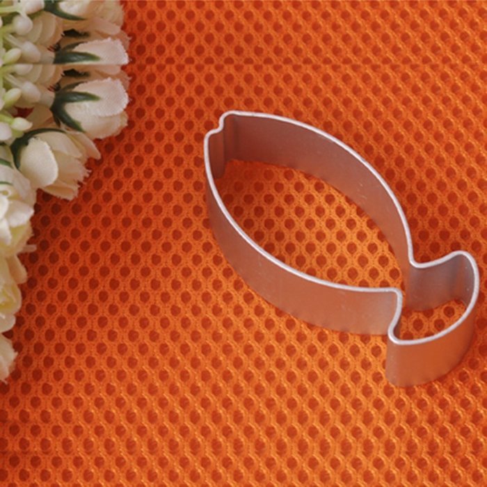 Joylive Aluminium Alloy Fish Shape Baking Biscuit Cookie Chocalate Cake Cutter Mold Tool