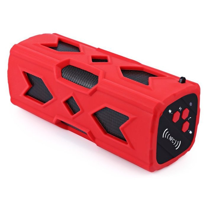 Sicneka Fashion Outdoor Protable Waterproof Stereo Wireless Bluetooth 4.0 Speaker Subwoofer With Built in Mic/...