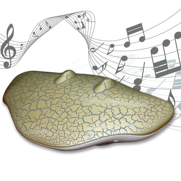 Glantop Fish Stingray-Shaped Portable Wireless USB Stereo Bluetooth Speaker with Multi-Colored LED Light and Dual...