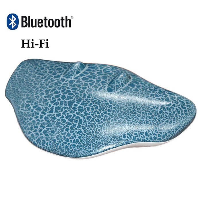 Glantop Fish Stingray-Shaped Portable Wireless USB Stereo Bluetooth Speaker with Multi-Colored LED Light and Dual... N2