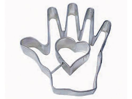 R & M Heart in Hand Cookie Cutter