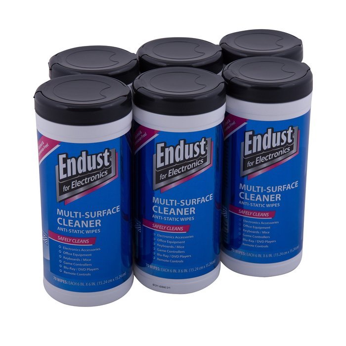 Endust for Electronics 11506 LCD and Plasma Pop-Up Wipes, 70 Count N2