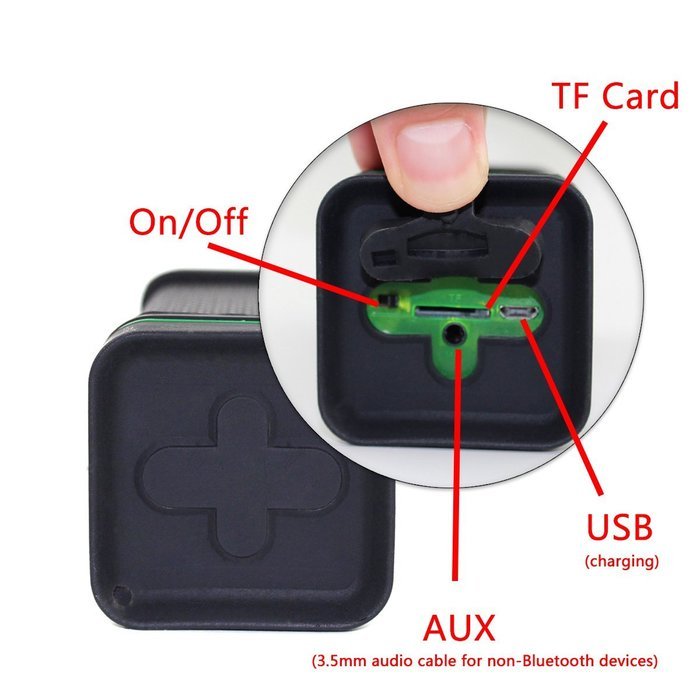 wireless speakers outdoor, Portable IPX5 Waterproof Works with iPhone Samsung, All Bluetooth Devices Support TF... N3