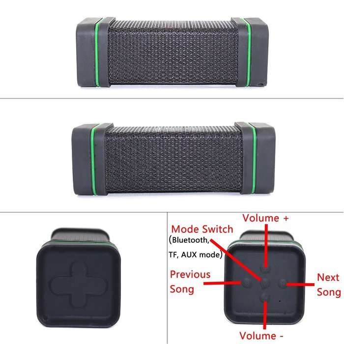 wireless speakers outdoor, Portable IPX5 Waterproof Works with iPhone Samsung, All Bluetooth Devices Support TF... N4