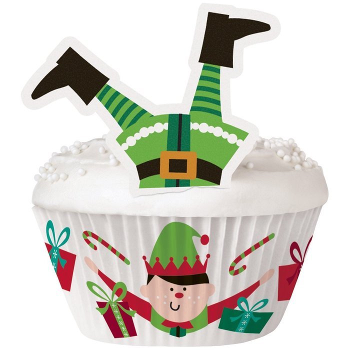 Wilton 415-1842 Cupcake Decorating Kit, Elf