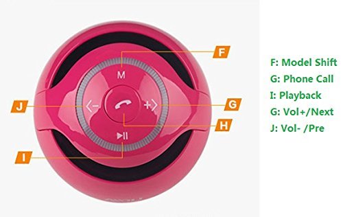 Wireless Bluetooth Speaker with Microphone for Hands Free Phone Call N3