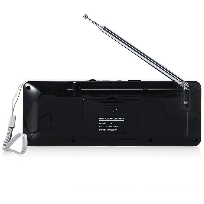 Portable Mutifunctional Bluetooth Dual Channel Digital AM / FM Radio Media Wireless Speaker MP3 Music Player Support... N6