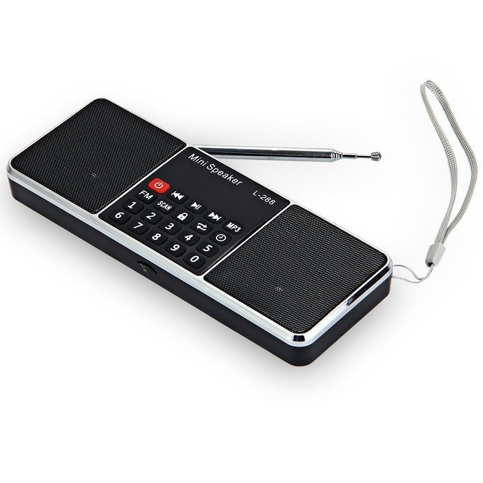 Portable Mutifunctional Bluetooth Dual Channel Digital AM / FM Radio Media Wireless Speaker MP3 Music Player Support... N7