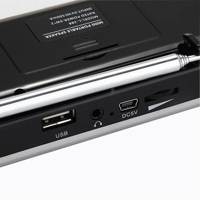Portable Mutifunctional Bluetooth Dual Channel Digital AM / FM Radio Media Wireless Speaker MP3 Music Player Support... N8