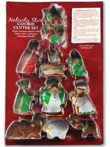 12 Piece Christmas Cookie Cutter Set