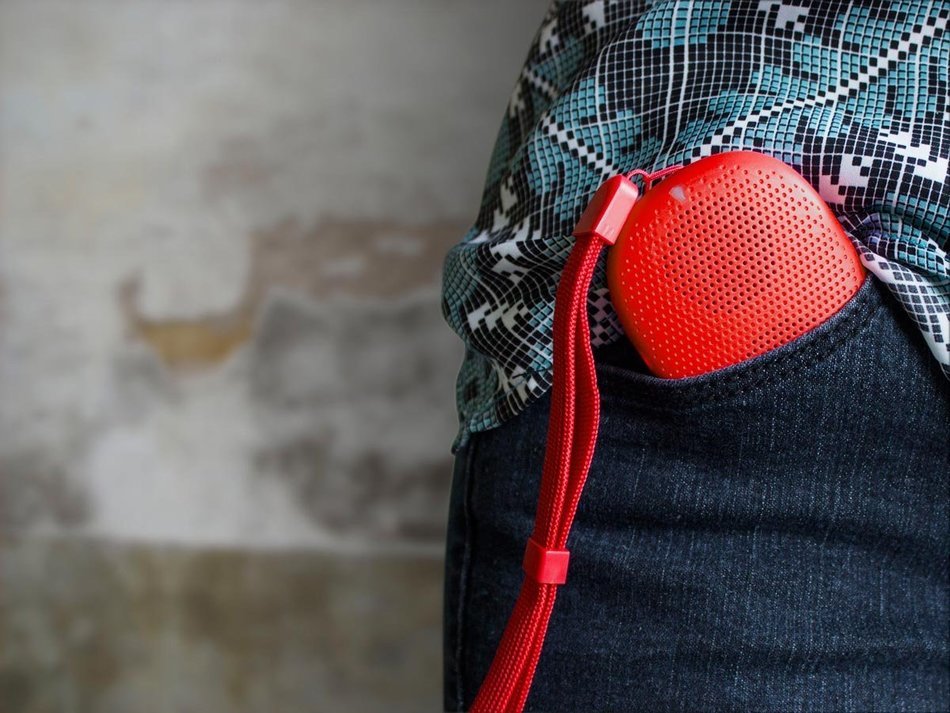 iSound PopDrop Wireless Speaker, Licorice N27
