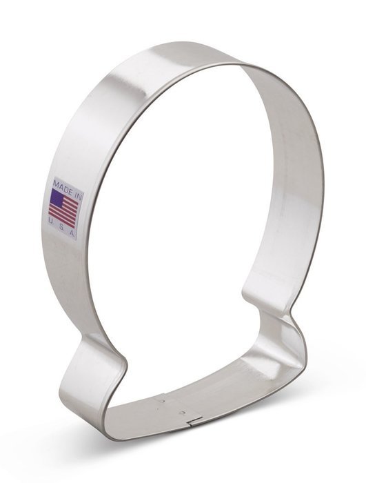 Ann Clark Snowglobe Cookie Cutter - 4.75 Inches - Tin Plated Steel
