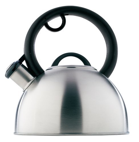 Copco Diplomat 2-Quart Brushed Stainless Steel Teakettle