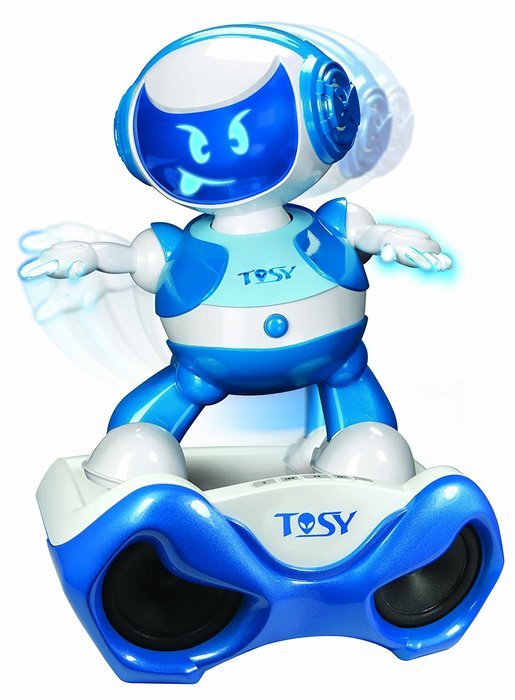 Tosy DiscoRobo Dancing Robot with Speaker (Blue)