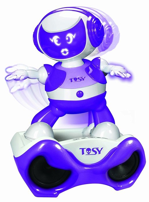 Tosy DiscoRobo Dancing Robot with Speaker (Blue) N2