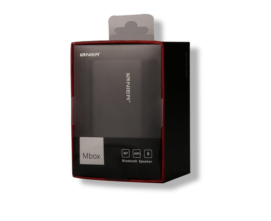 NIER MBOX Portable Mini Bluetooth speaker with Aluminum Housing, 5W Powerful Sound,1000mAh battery(Black) N5